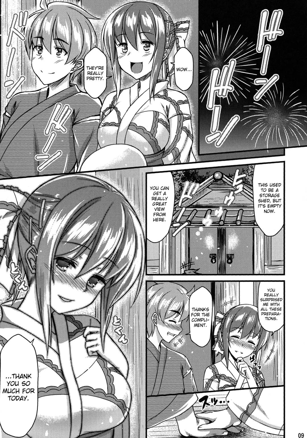 [Saemon] Yukata Iku-san to Ichaicha shitai!! Fhentai - Page 8