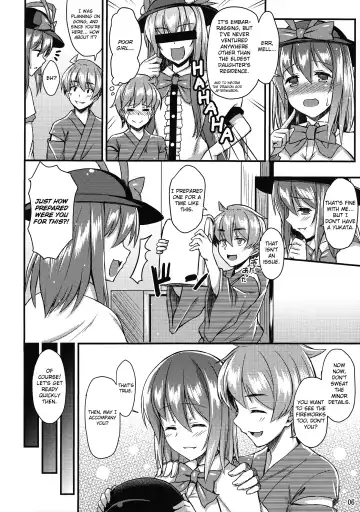 [Saemon] Yukata Iku-san to Ichaicha shitai!! Fhentai - Page 5