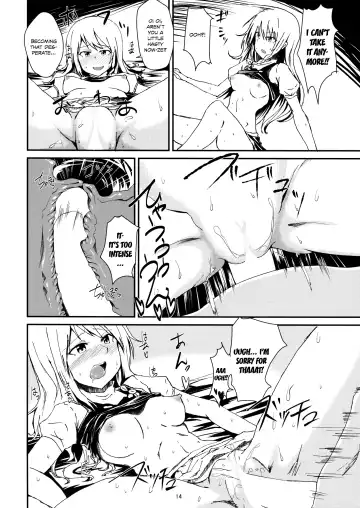 [Kamizaki Yotsuba] Shinya wa Kirisame Fuuzoku Ten Fhentai - Page 13