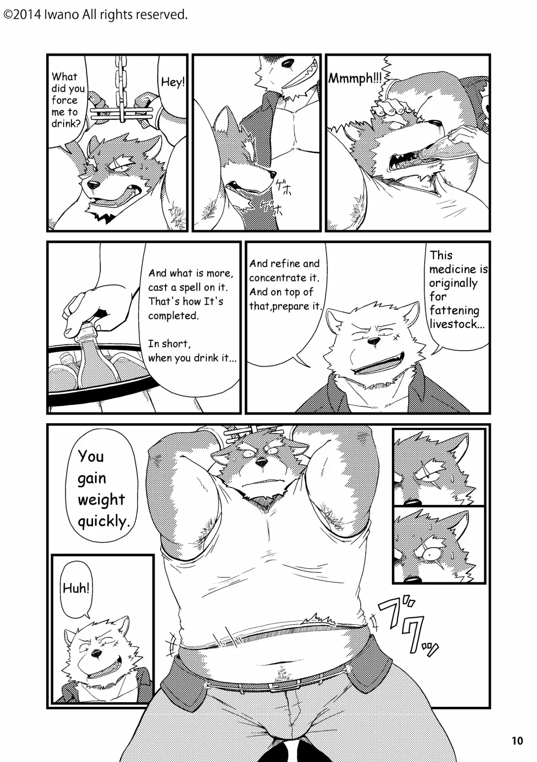 [Iwano] Oyabun to Fushigina Kusuri | Boss and the Mysterious Medicine (decensored) Fhentai - Page 11
