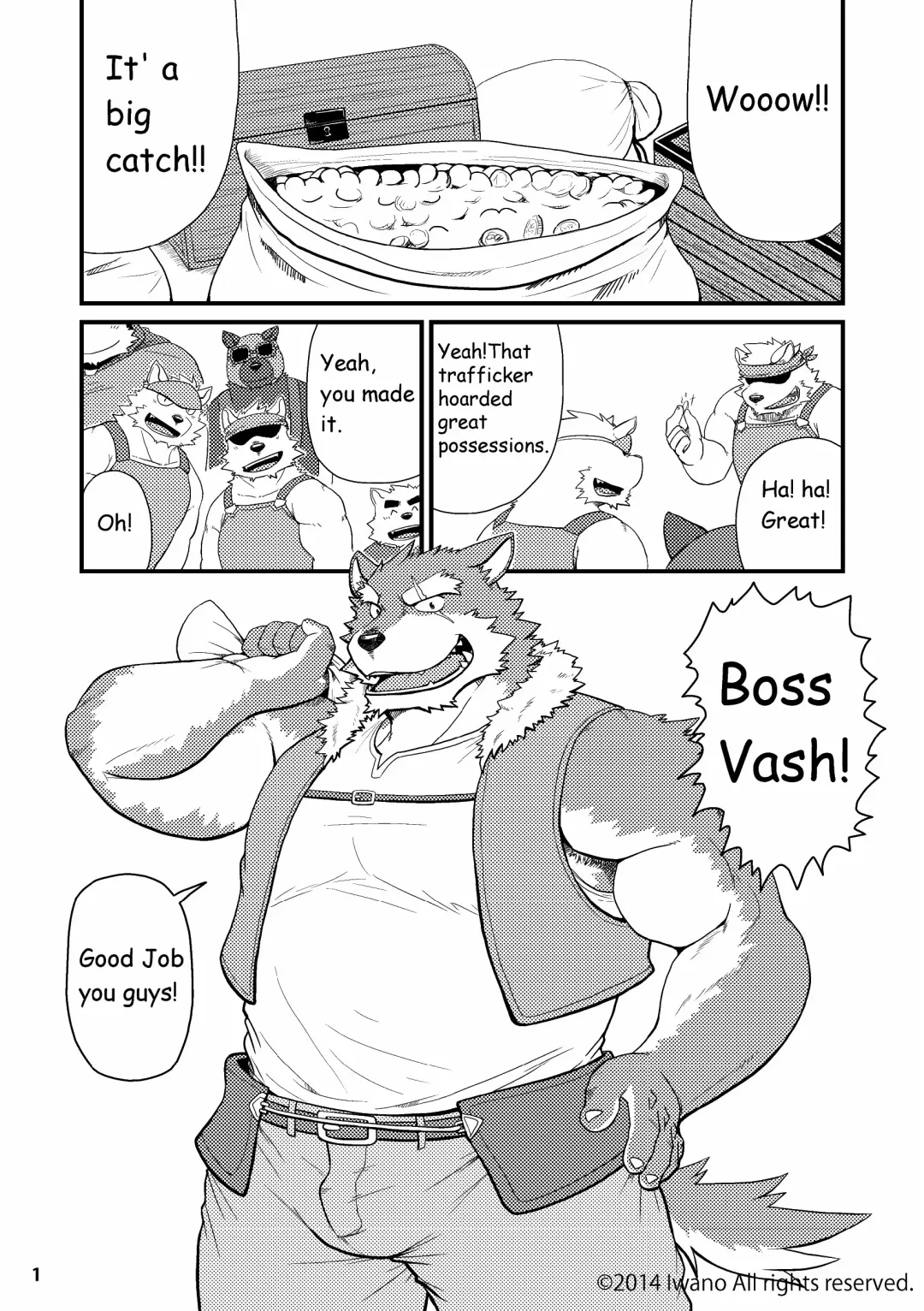 [Iwano] Oyabun to Fushigina Kusuri | Boss and the Mysterious Medicine (decensored) Fhentai - Page 2