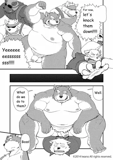 [Iwano] Oyabun to Fushigina Kusuri | Boss and the Mysterious Medicine (decensored) Fhentai - Page 36