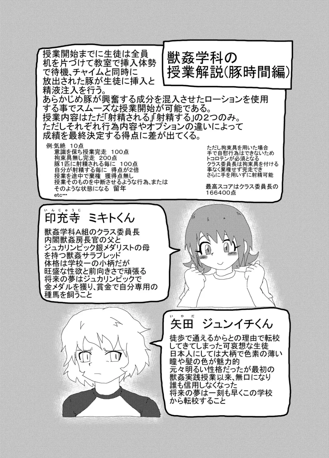 [Kurodou Katana] Juukan Gakka "Buta" Fhentai - Page 11