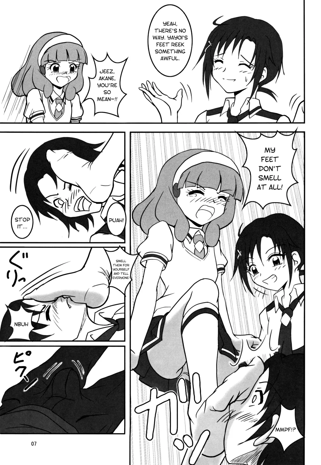 [Ashi O] Smell Zuricure | Smell Footycure Fhentai - Page 8