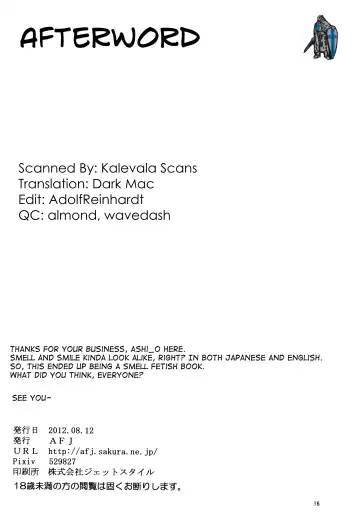 [Ashi O] Smell Zuricure | Smell Footycure Fhentai - Page 17