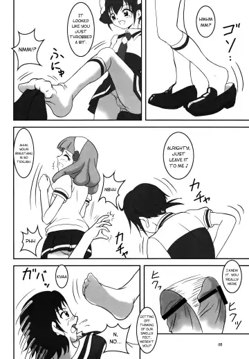 [Ashi O] Smell Zuricure | Smell Footycure Fhentai - Page 9