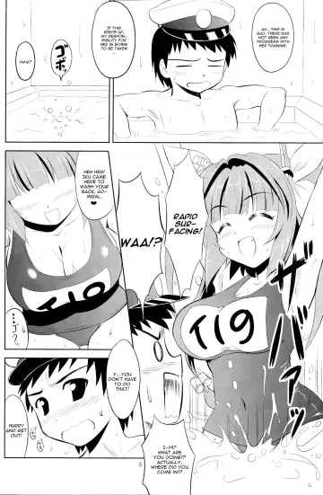 [Kishi Nisen] Teitoku wa Nani wo shitemo Okoranai kara Daisuki nano Fhentai - Page 7