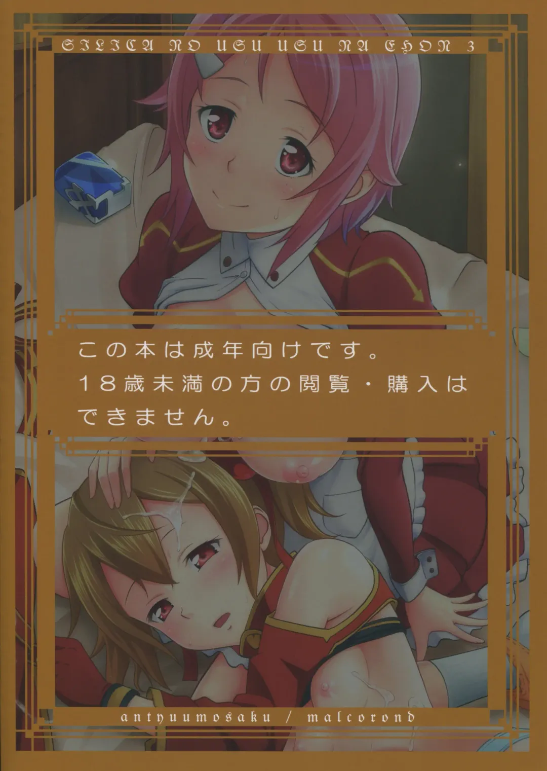 [Malcorond] Silica no Usuusu na Ehon 3 Fhentai - Page 34