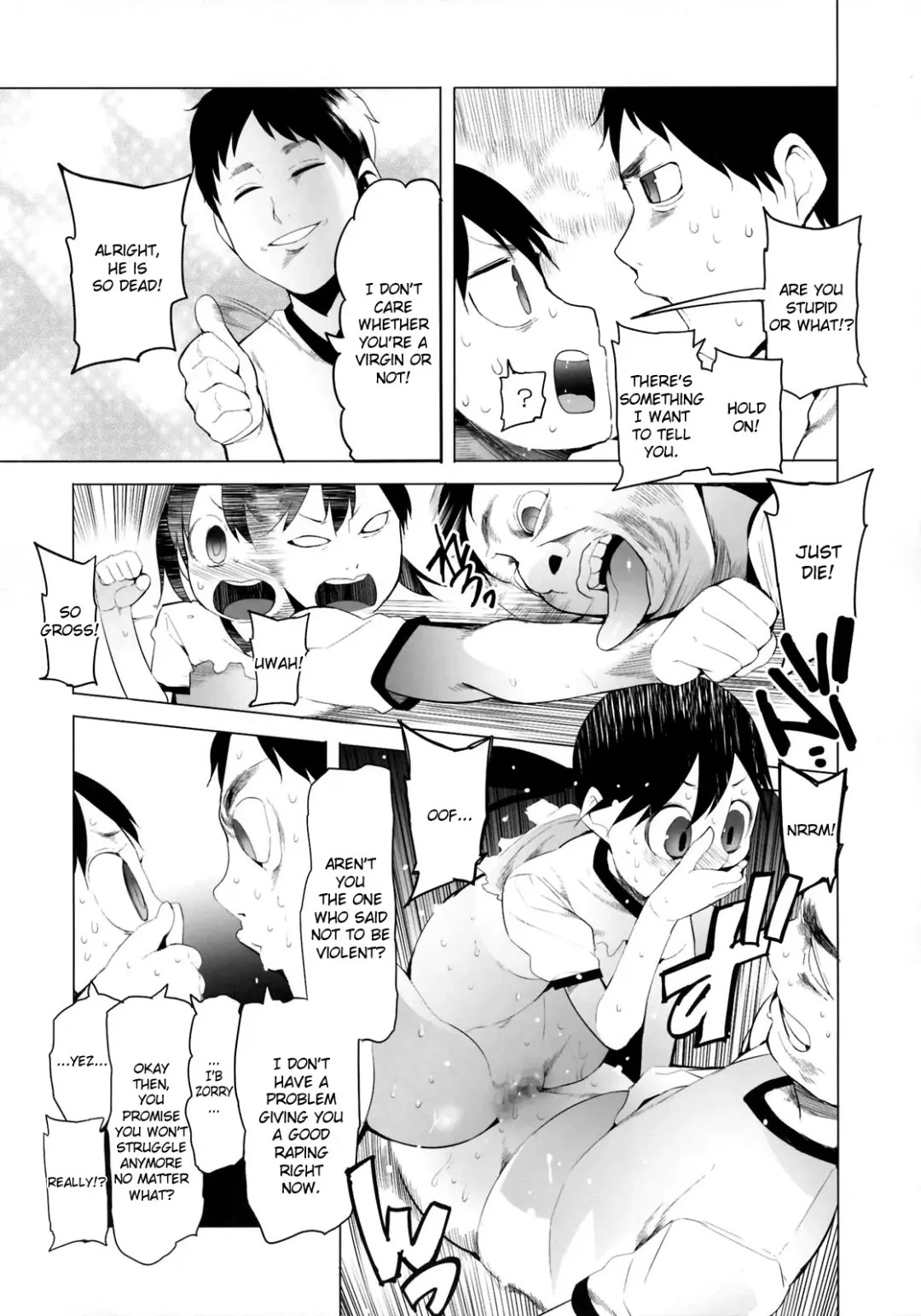 [Kawasaki Tadataka] School Girls 5 - Tobibako no Naka no Ohanashi | Inside the Vaulting Horse Fhentai - Page 11