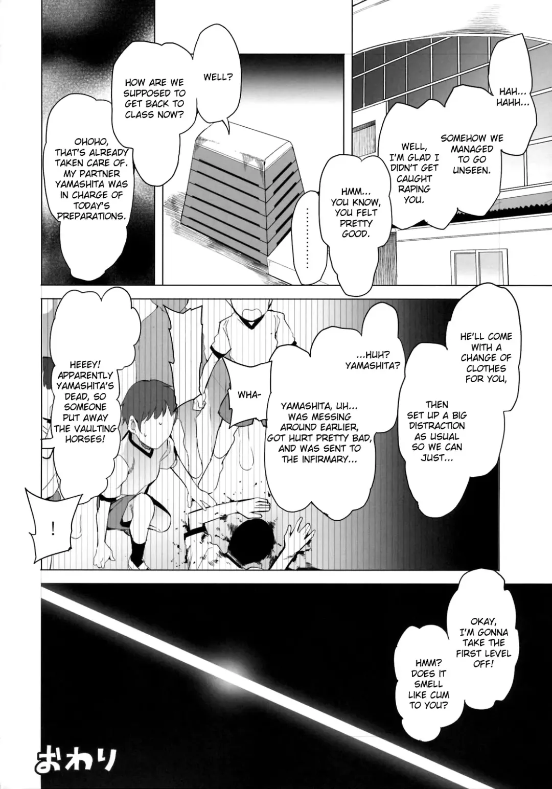 [Kawasaki Tadataka] School Girls 5 - Tobibako no Naka no Ohanashi | Inside the Vaulting Horse Fhentai - Page 22