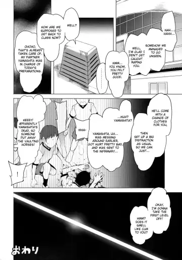 [Kawasaki Tadataka] School Girls 5 - Tobibako no Naka no Ohanashi | Inside the Vaulting Horse Fhentai - Page 22