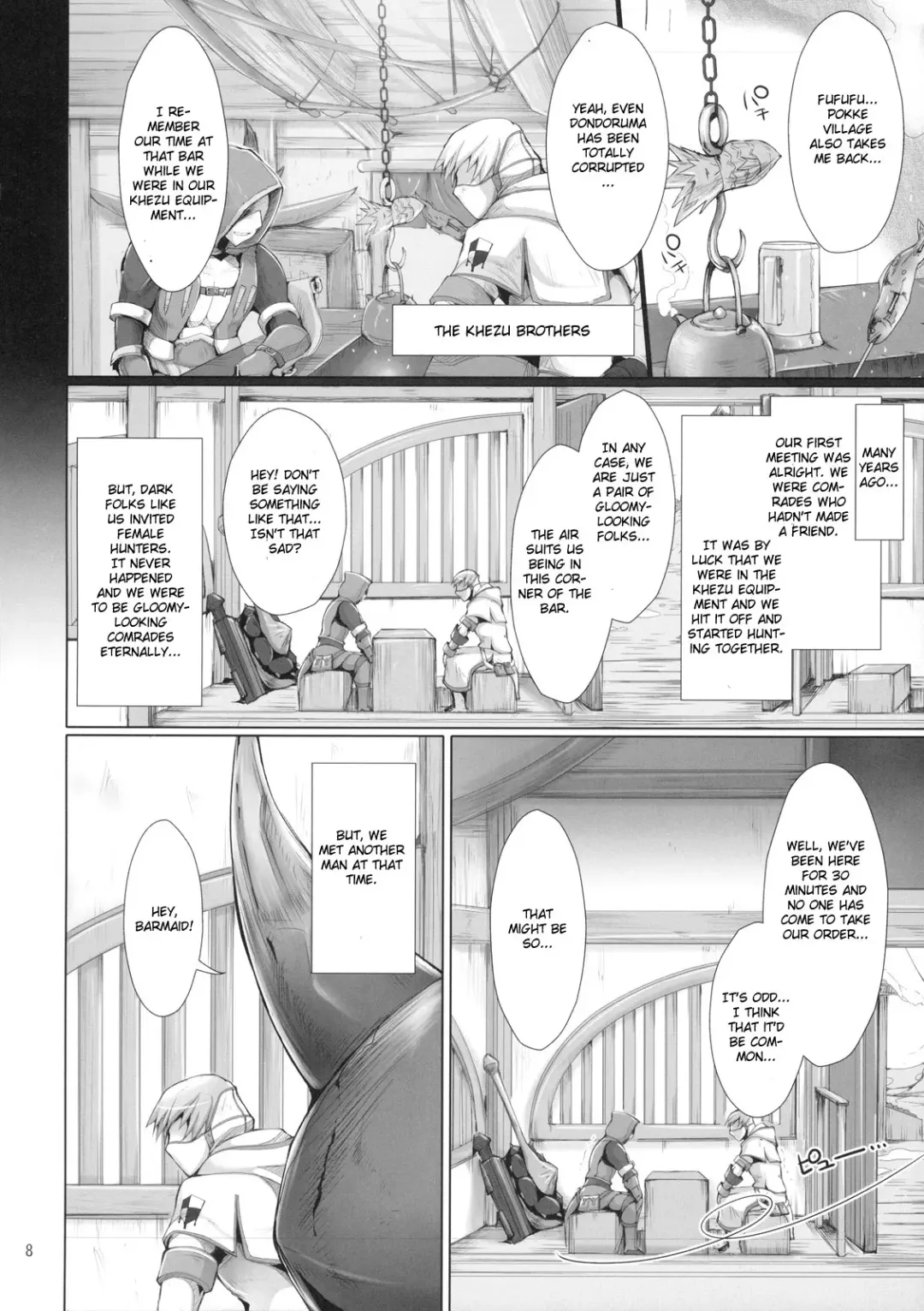 [Kizuki Aruchu - Zan] Monhan no Erohon 7 (decensored) Fhentai - Page 8