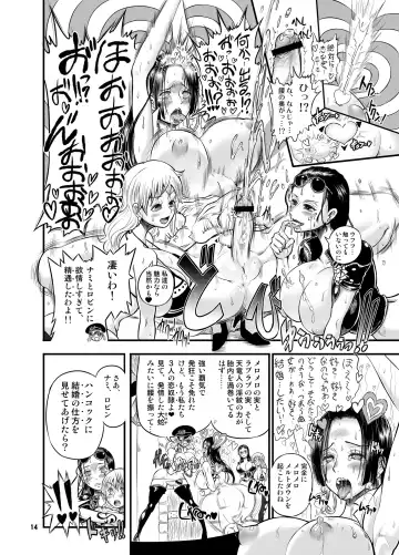 [Chinbotsu - Rebis] Midarezaki Kaizoku Jotei Fhentai - Page 14