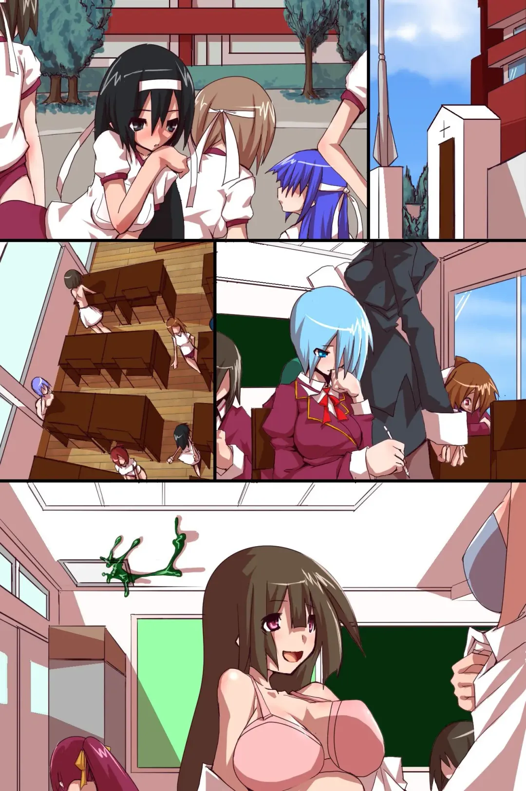 [Kuroie] Shokushu Gakuen Fhentai - Page 55