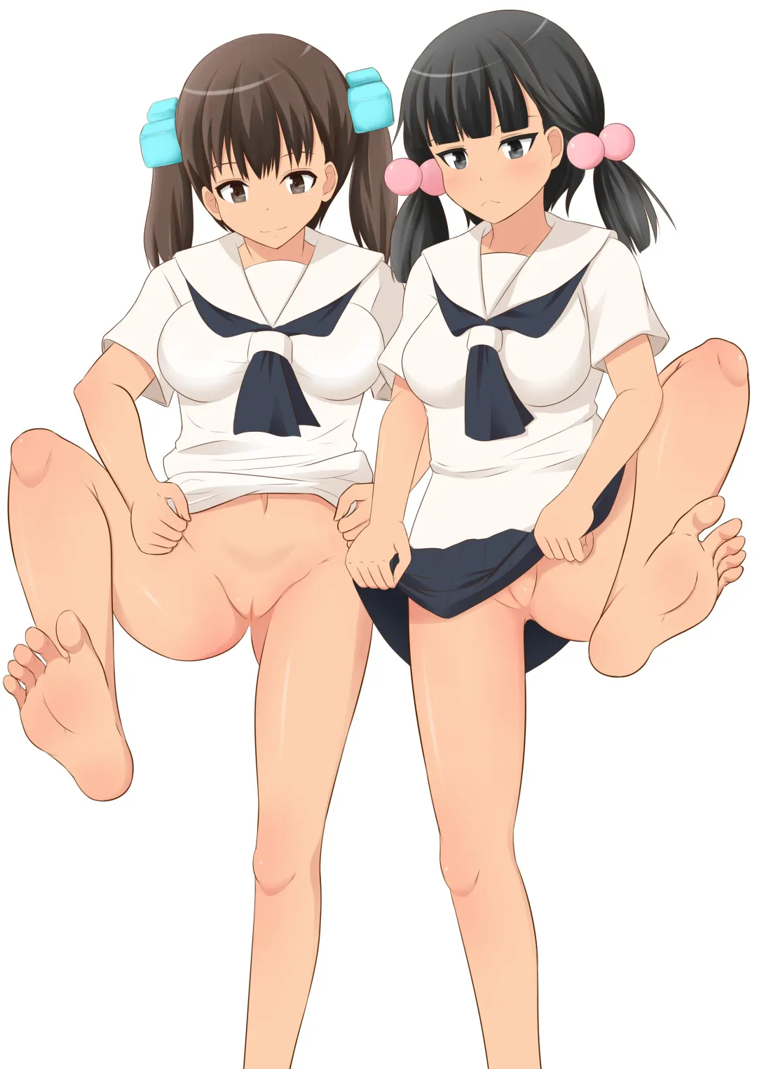 [Hidaka Sora] Chinkasu Chinpo Namename Ashi no Nioi Kunkun Fhentai - Page 52