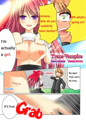 [Kirise] Seiten Heni Vam-Pi-Re | Trans-Vampire Fhentai - Page 2