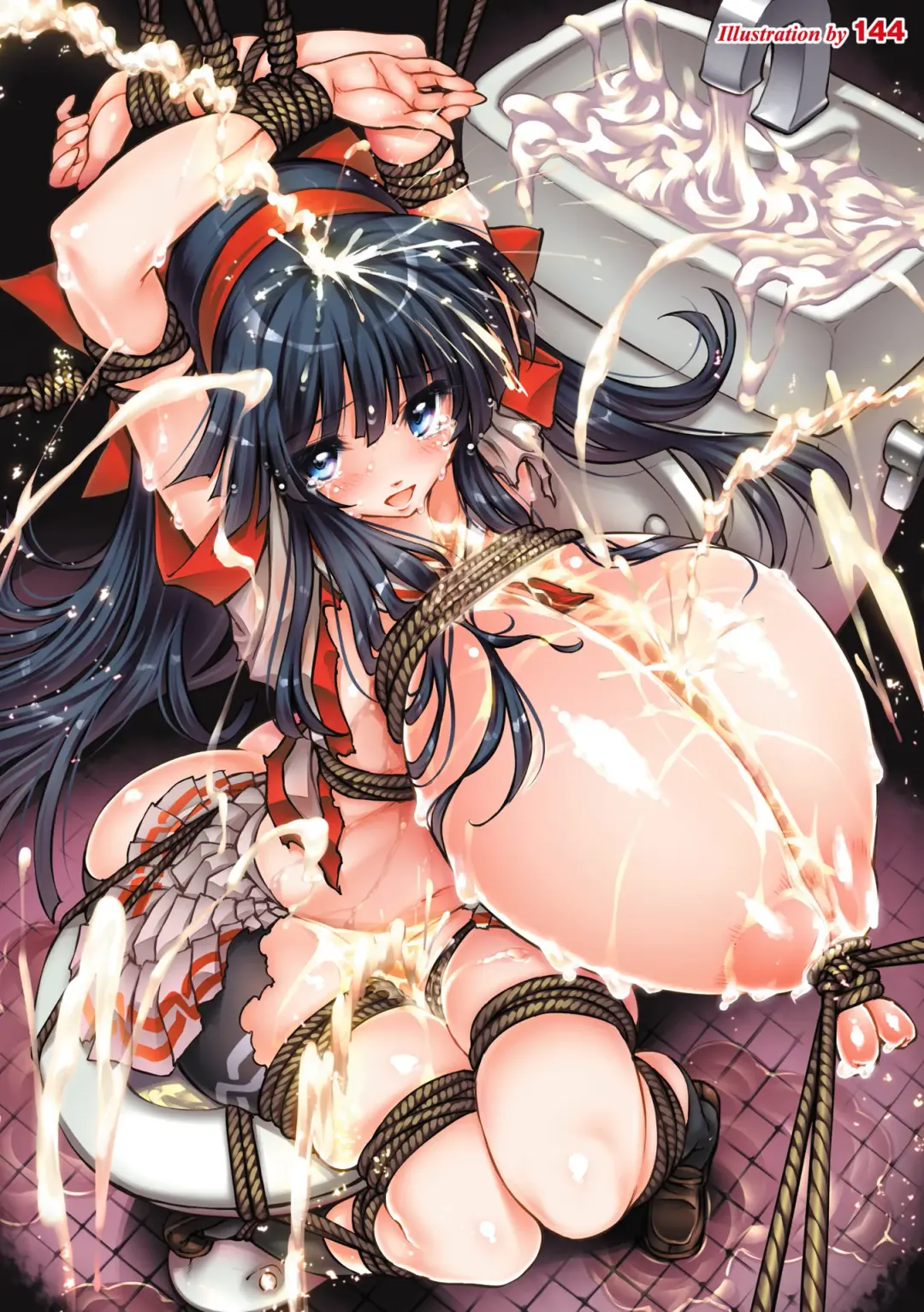 2D Comic Magazine Ningen Benki Ohanawo Tsumareru Shoujotachi Vol.1 Fhentai - Page 3