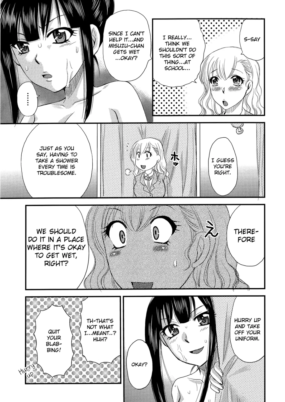 [Ureshino Megumi] Selfish Top and Airheaded Bottom's Yuri Smut 2 Fhentai - Page 4