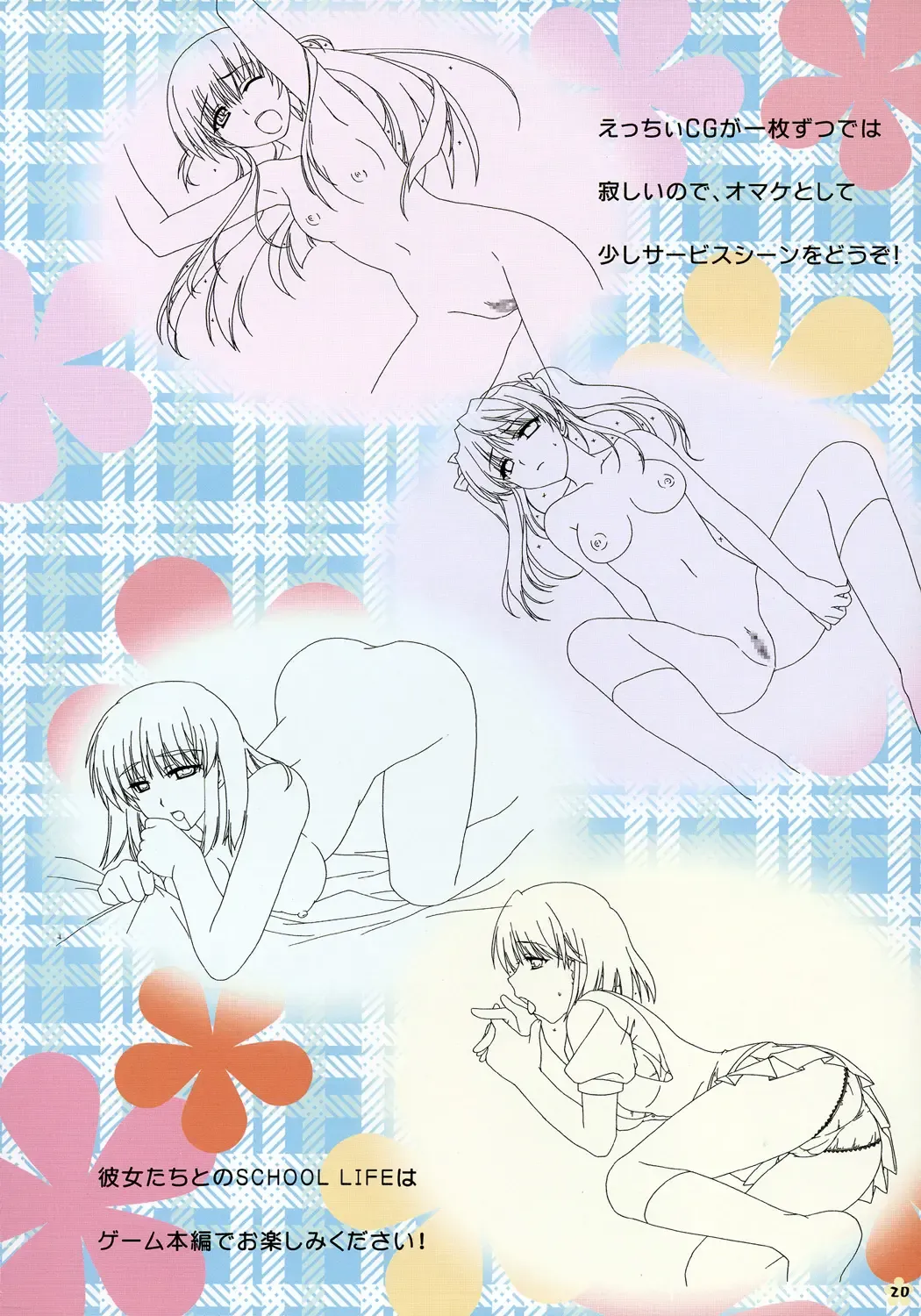 [Alpha - Asami Asami] SCHOOL x SCHOOL Visual Guide Fhentai - Page 20