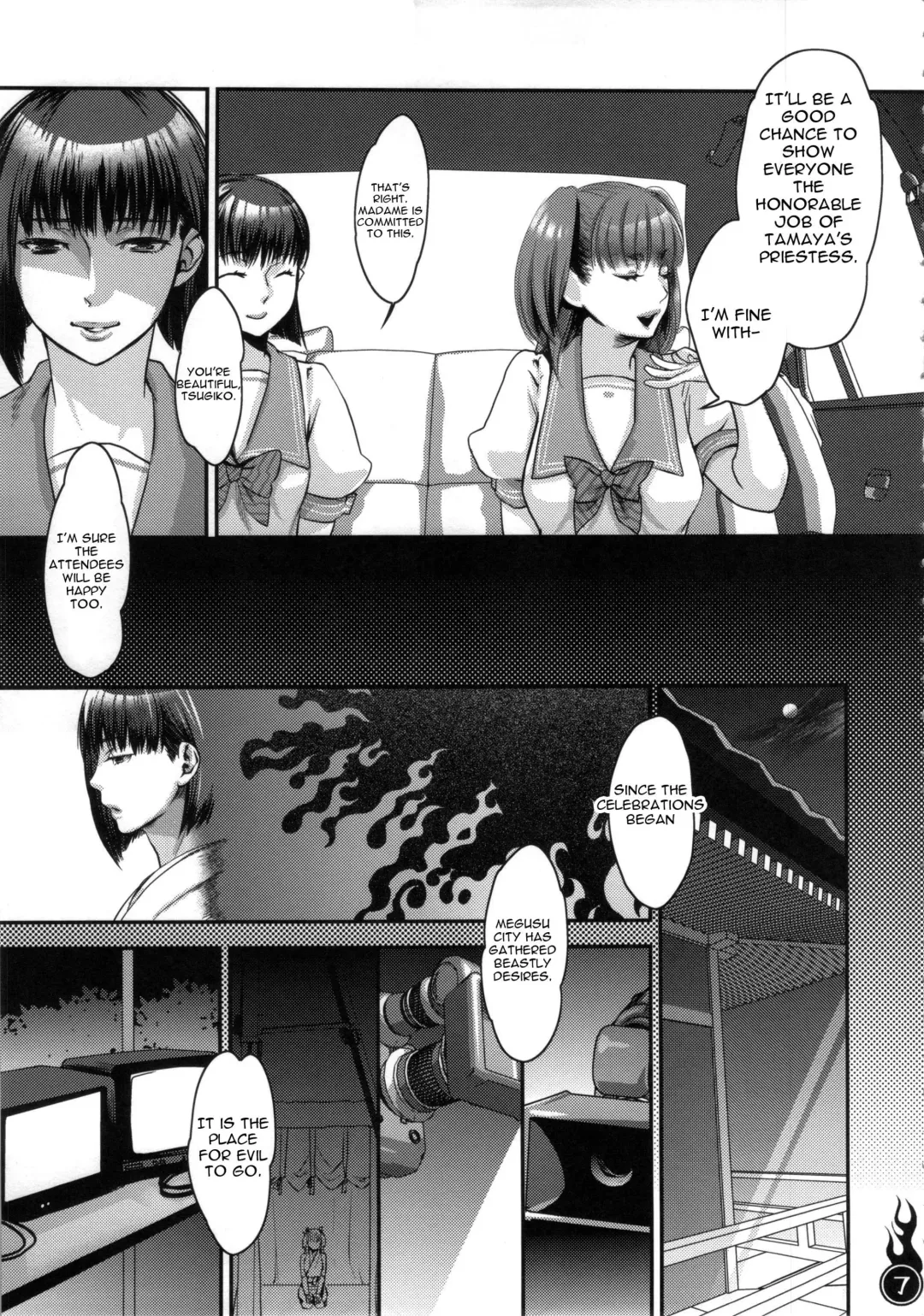 [Amatake Akewo] Harattama Kiyottama | Impregnation Exorcism Fhentai - Page 6