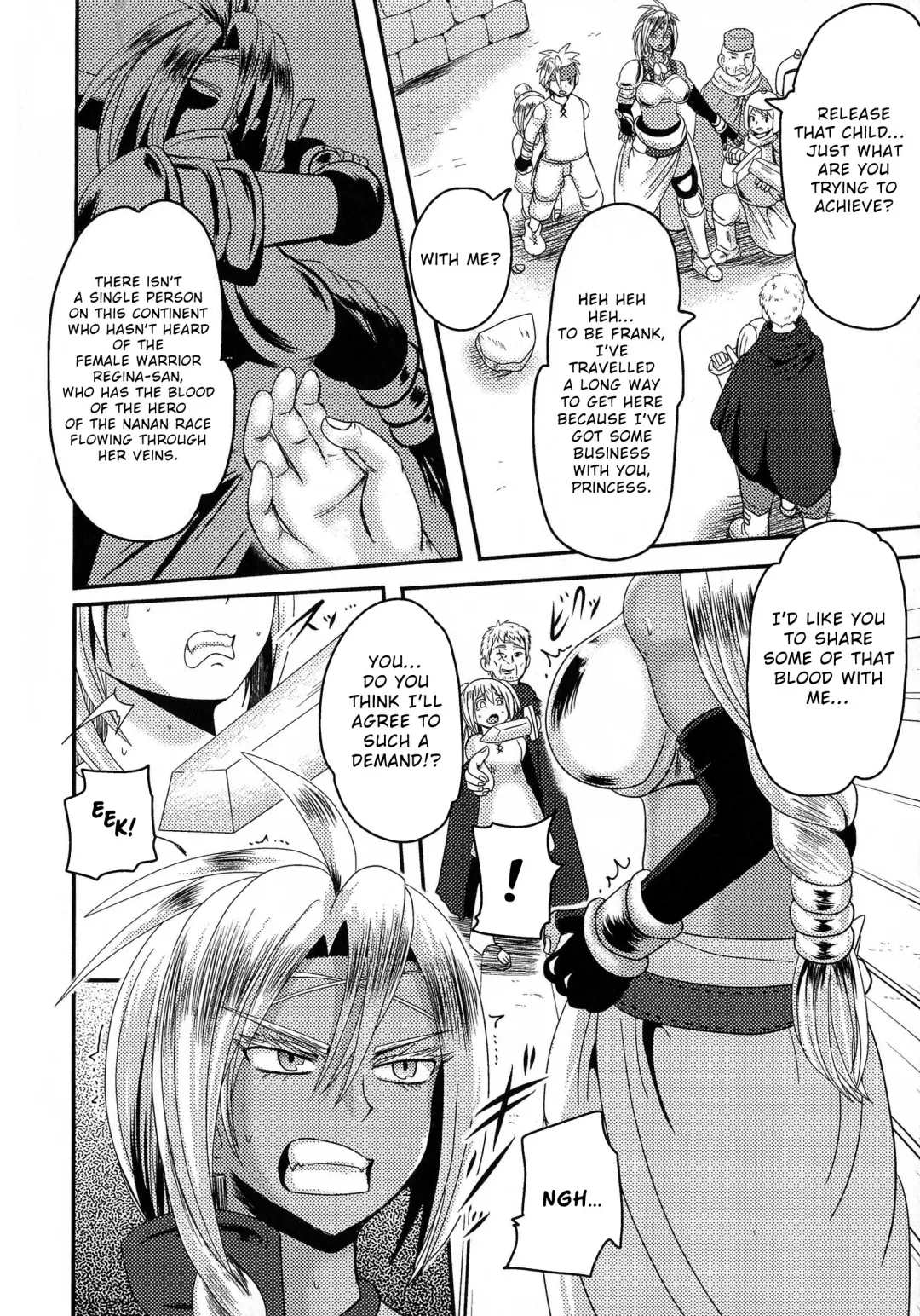 [Akuochisukii Sensei] Onna Yuusha Regina - Harami Ochi no Haiboku Acme | Heroine Regina -Orgasmic defeat and pregnant fall from grace- Fhentai - Page 4