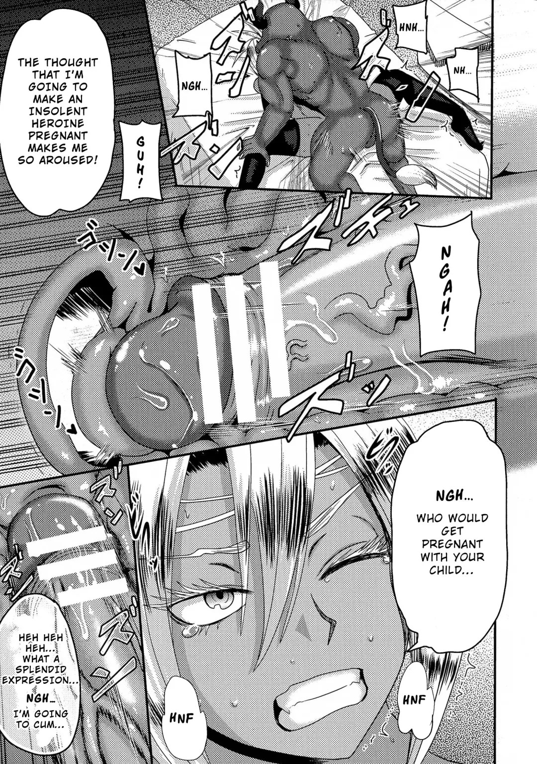 [Akuochisukii Sensei] Onna Yuusha Regina - Harami Ochi no Haiboku Acme | Heroine Regina -Orgasmic defeat and pregnant fall from grace- Fhentai - Page 9