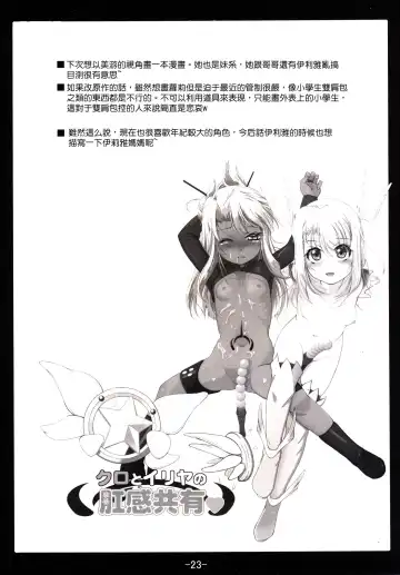 [Fuyutugu] Kuro to Illya no KOUkan Kyouyuu Fhentai - Page 25