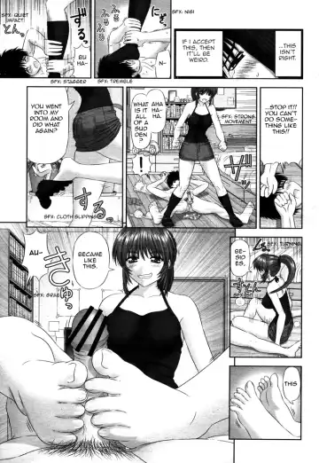 [Kanaisei Jitenshasougyou] Imouto no Ashimoto de | Under My Little Sister's Feet Fhentai - Page 7