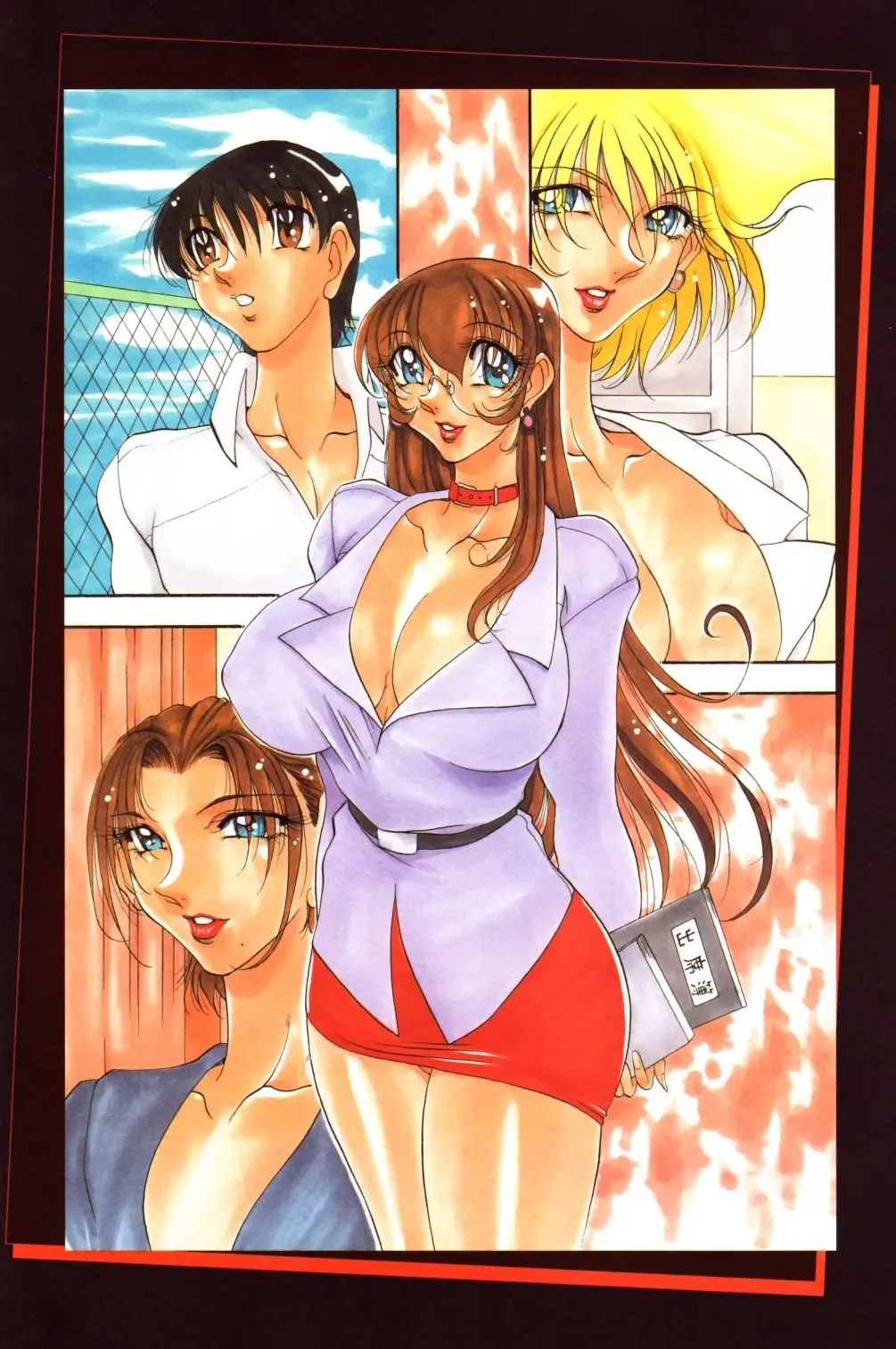 [Azuki Kurenai] BLACK IMPACT - Azuki Kurenai Gengashuu & Fan Book Fhentai - Page 71