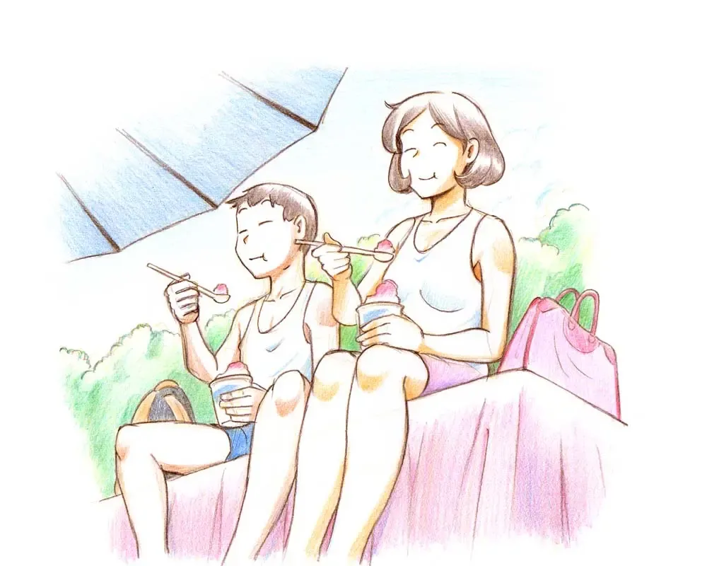 [Mizuiro Megane] Mama Shot-ime - Manatsu no Pool Hen Fhentai - Page 114