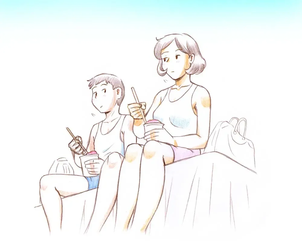 [Mizuiro Megane] Mama Shot-ime - Manatsu no Pool Hen Fhentai - Page 115