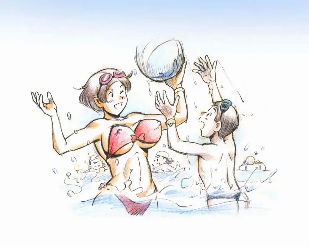 [Mizuiro Megane] Mama Shot-ime - Manatsu no Pool Hen Fhentai - Page 68