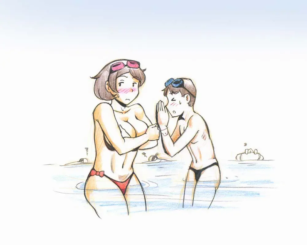 [Mizuiro Megane] Mama Shot-ime - Manatsu no Pool Hen Fhentai - Page 70