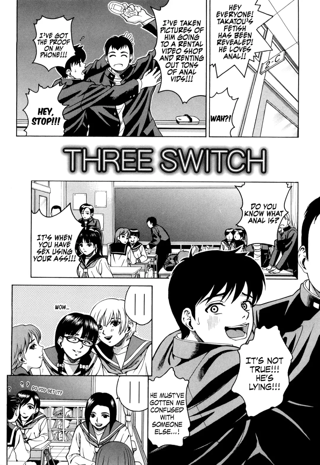 [Kitani Sai] Three Switch (decensored) Fhentai - Page 1