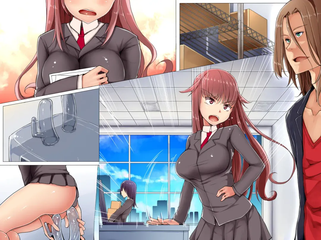 [Eizan] Kaisha no Joushiki Kaechai Mashita. - Douryou Joshi Shain mo Shain Hisho mo Uketsuke Jou Datte Ecchi na Gyoumu Meirei! Fhentai - Page 35