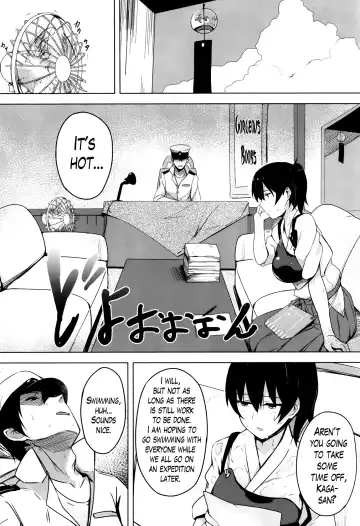 [Prime] Hishokan Kaga no Natsuyasumi | Secretary Ship Kaga's Summer Vacation Fhentai - Page 2