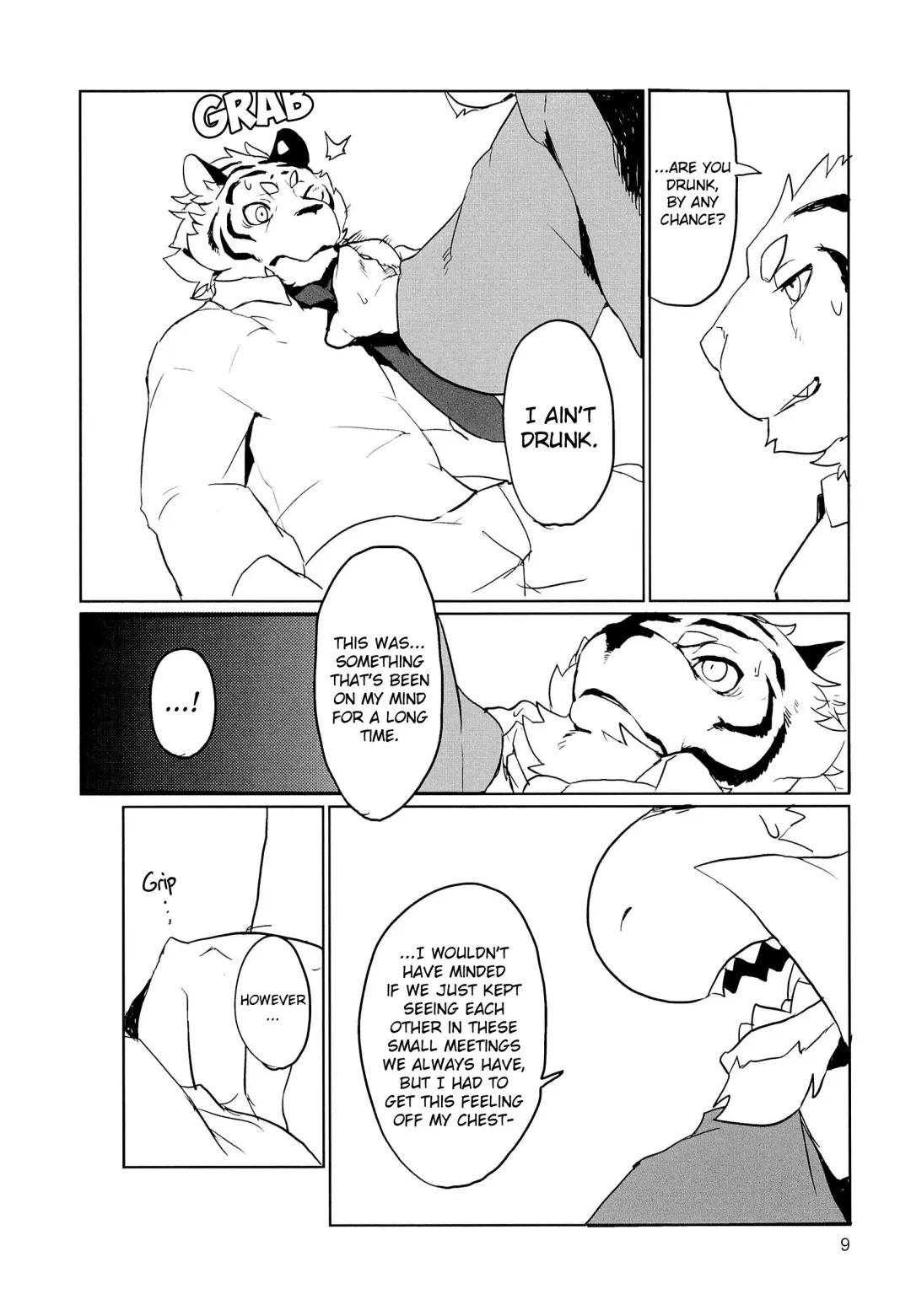 [Kamado] Ryuujou to Kohaku | The Dragon's Sentiment and The Tiger's Heartbeat Fhentai - Page 10