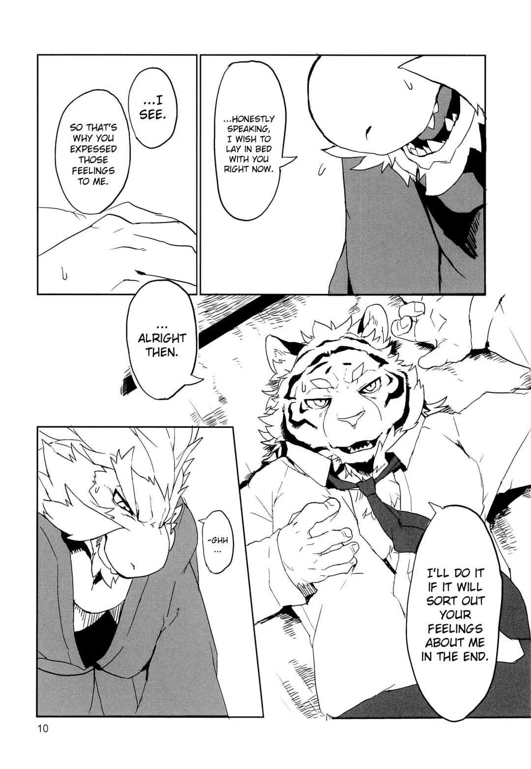 [Kamado] Ryuujou to Kohaku | The Dragon's Sentiment and The Tiger's Heartbeat Fhentai - Page 11