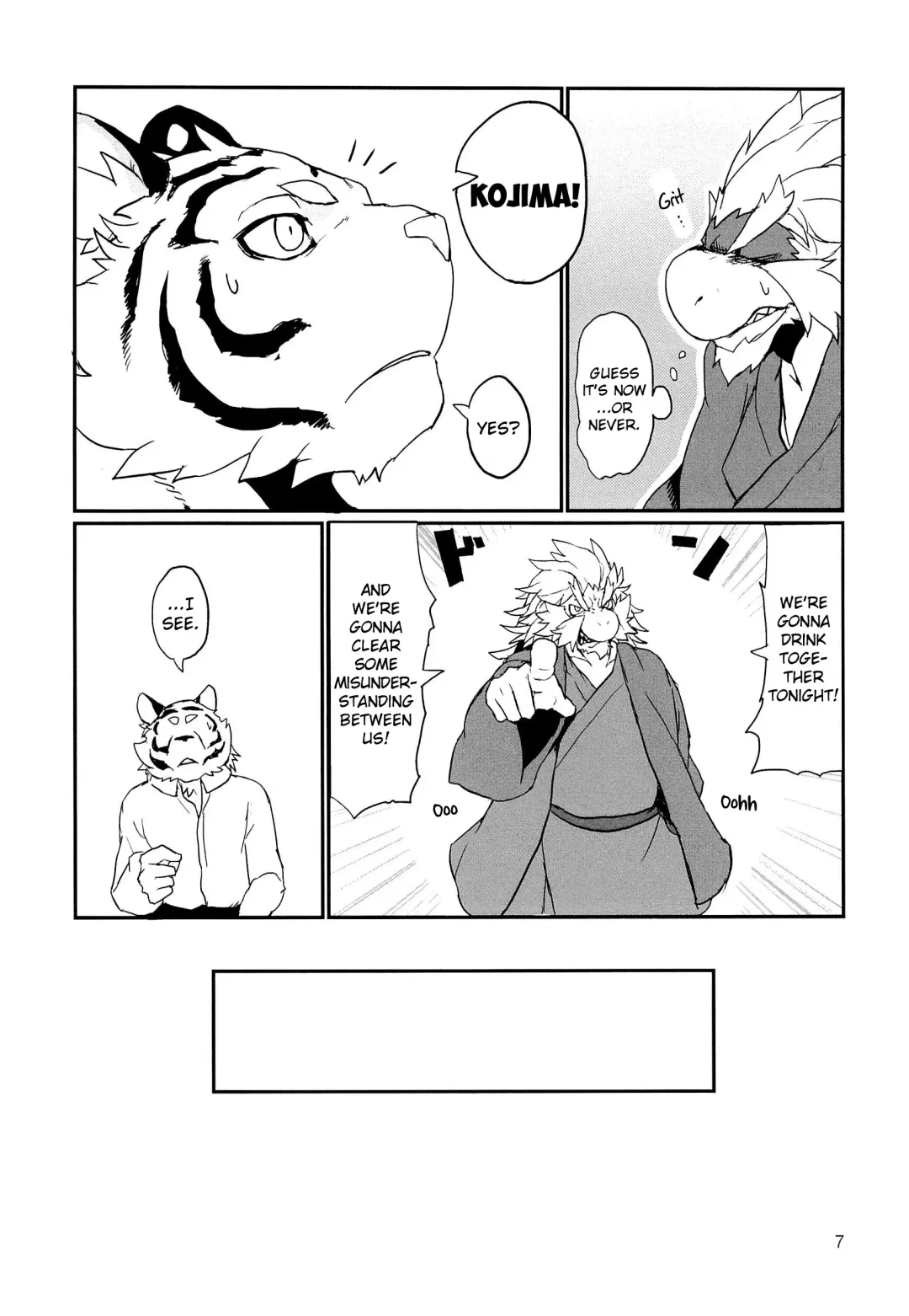 [Kamado] Ryuujou to Kohaku | The Dragon's Sentiment and The Tiger's Heartbeat Fhentai - Page 8