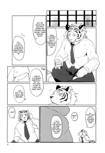 [Kamado] Ryuujou to Kohaku | The Dragon's Sentiment and The Tiger's Heartbeat Fhentai - Page 9