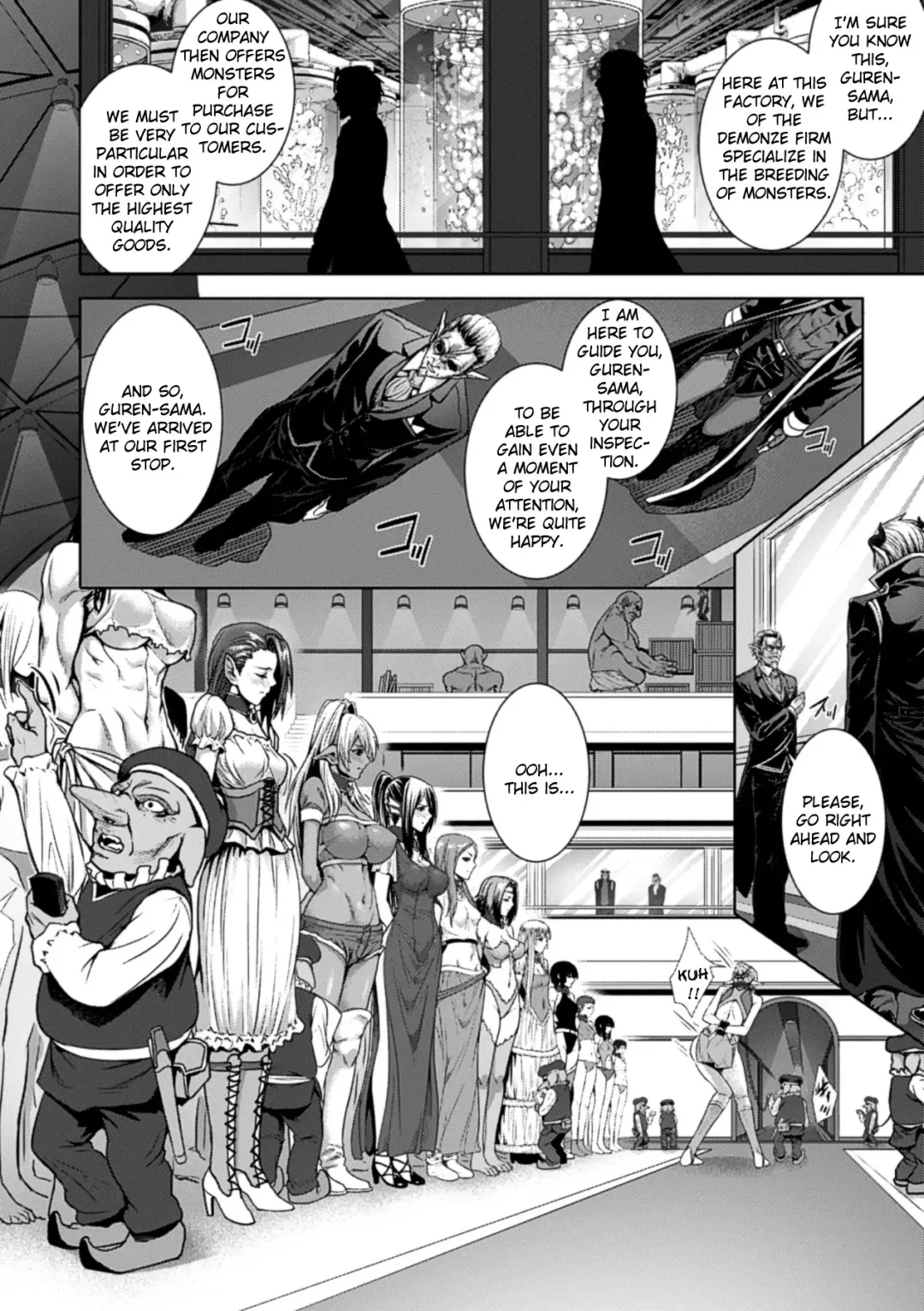 [Zucchini] Monster Seisan Koujou, Kengaku! | Monster Breeding Factory, Inspection! Fhentai - Page 2