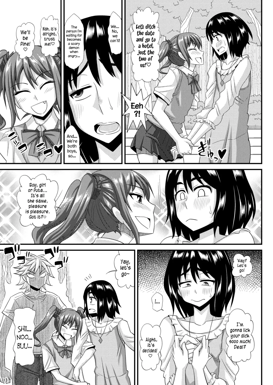 [Kurenai Yuuji] Futanari Musume ni Okasarechau! 3 Fhentai - Page 13