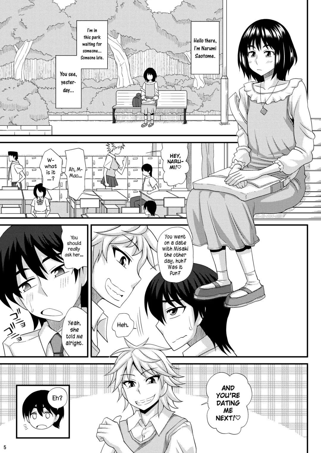 [Kurenai Yuuji] Futanari Musume ni Okasarechau! 3 Fhentai - Page 5
