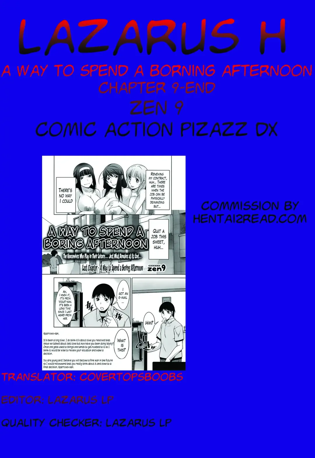 [Zen9] Taikutsu na Gogo no Sugoshikata | A Way to Spend a Boring Afternoon Fhentai - Page 173