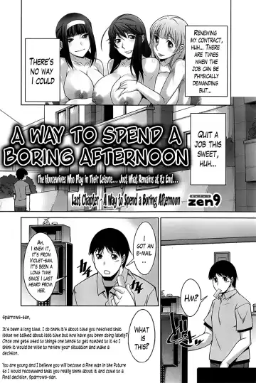 [Zen9] Taikutsu na Gogo no Sugoshikata | A Way to Spend a Boring Afternoon Fhentai - Page 156