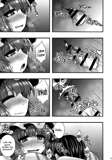 [Macaroni And Cheese] Patchouli ga Shounen o Gyaku Re suru Hanashi | The Tale of Patchouli's Reverse Rape of a Young Boy Fhentai - Page 16