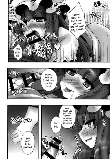 [Macaroni And Cheese] Patchouli ga Shounen o Gyaku Re suru Hanashi | The Tale of Patchouli's Reverse Rape of a Young Boy Fhentai - Page 7