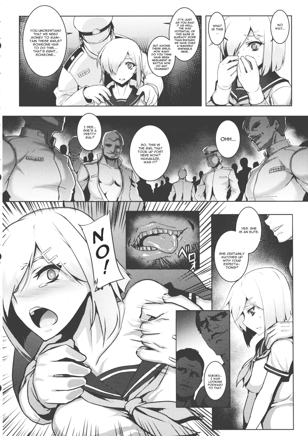 [Johnny] A-gou Tokushu Ian Ninmu Senjuu Kuchikukan Hamakaze Fhentai - Page 7