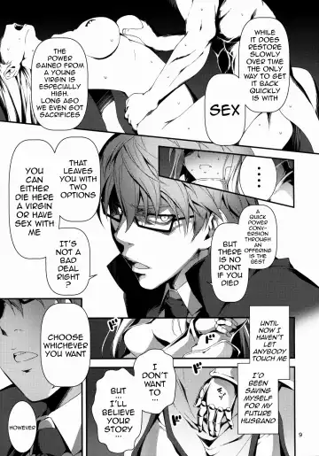 [Kikurage] Kuro no Ryman to Kishi Yufia | The Salary Man in Black and the Knight Yufia Fhentai - Page 10