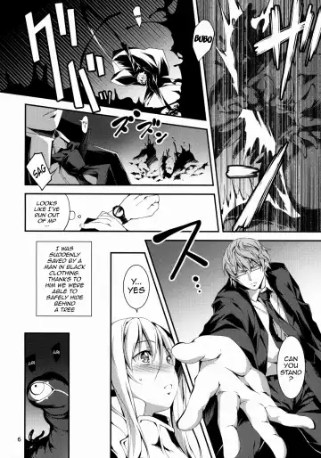 [Kikurage] Kuro no Ryman to Kishi Yufia | The Salary Man in Black and the Knight Yufia Fhentai - Page 7